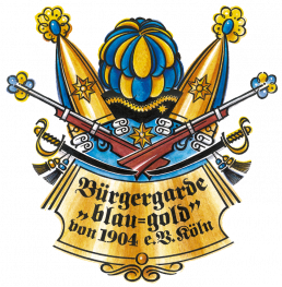Bürgergarde Blau Gold